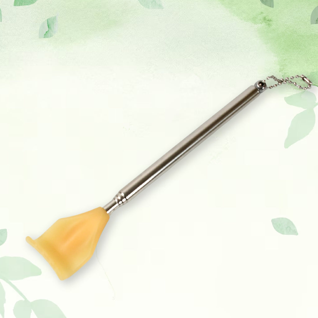 12934 Back Scratcher Retractable Metal Tube Telescoping Massage Tool Portable Telescopic Back Scratchers For Women Men Adjustable 43cm Khujli (1pc)